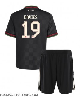 Günstige Bayern Munich Alphonso Davies #19 3rd trikot Kinder 2025-26 Kurzarm (+ Kurze Hosen)